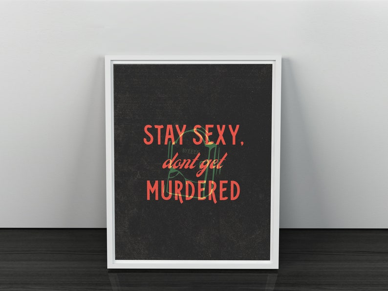 My Favorite Murder Quotes 8x10 Prints | Etsy