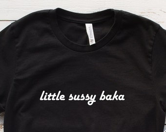 Sussy Baka Funny Meme Japanese Meaning Fool Gamer Kids Lover T-Shirt