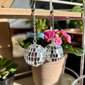 Disco Ball Earrings