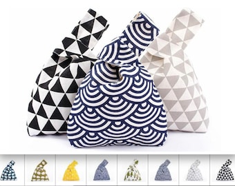 Handbag, cell phone bag, bicycle bag, handlebar bag, folding bag, fabric bag, linen bag, gift bag, bag in 8 designs. 22x18cm