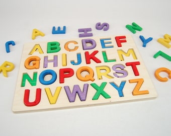 Alphabet Puzzle Großbuchstaben