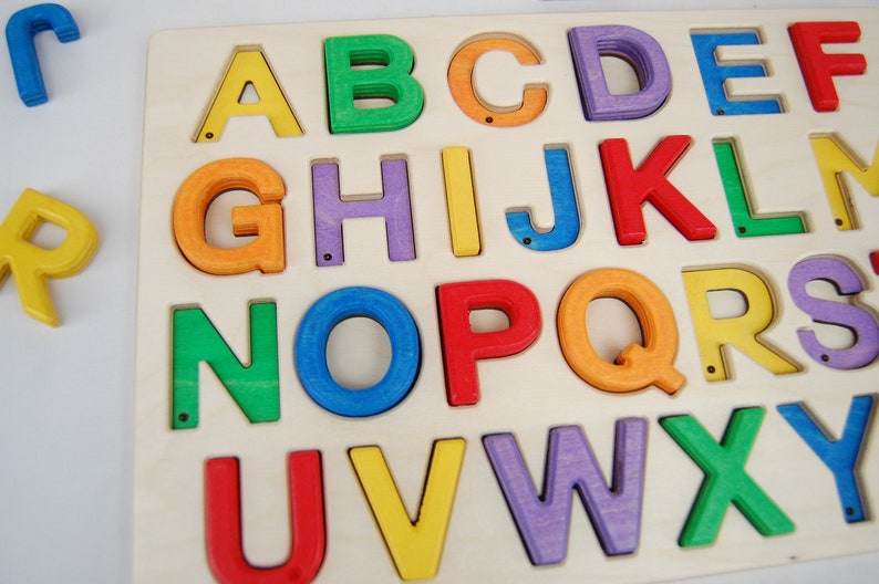 Alphabet Puzzle Großbuchstaben zdjęcie 3