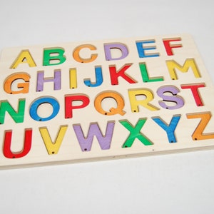 Alphabet Puzzle Großbuchstaben zdjęcie 2