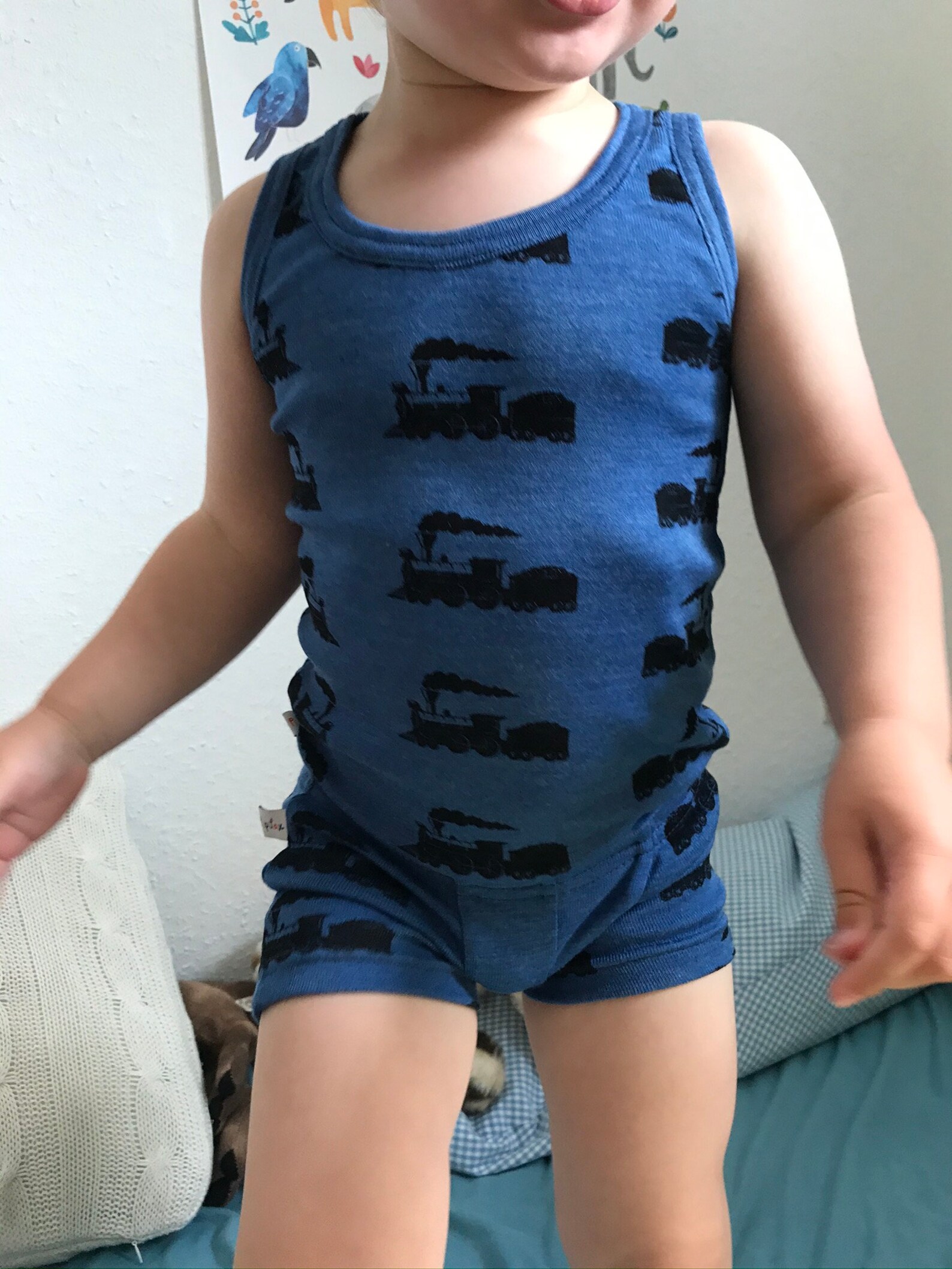 Boys boxer shorts in wool silk kbT GOTS for babies and Etsy