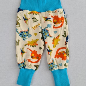 Baby pants DINO, size. 56 * Jersey pants
