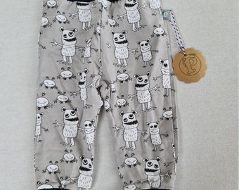 Baby pants monster size. 62/68 * Jersey pants