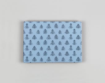 Gift wrap, sheets, DIN A3, Christmas, trees // Gift wrap sheets A3 - Alma Mini 07