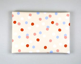 Gift wrap, sheet, 50 x 70 cm, polka dots, unisex, pastel // Gift wrap sheet Marie
