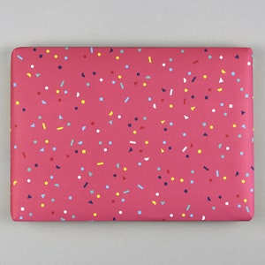 Wrapping paper, sheet, 50 x 70 cm, confetti, colorful, dots // Wrapping paper sheet - Milo