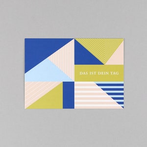 Postkarte, Grußkarte, Grafisch // Postkarte Jette