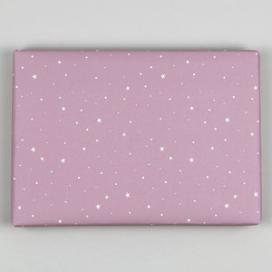 Gift wrap, sheet, 50 x 70 cm, starry sky, flakes // Gift wrap sheet - Alma