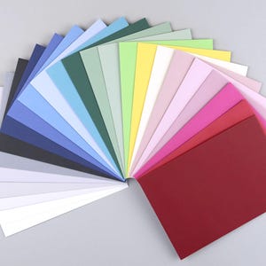 C6 envelope, colored envelopes, self-adhesive, envelopes