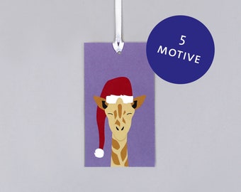 Gift Tags, Christmas, Merry Christmas, Animals, Christmas Animals // Gift Tags - Gitte Xmas