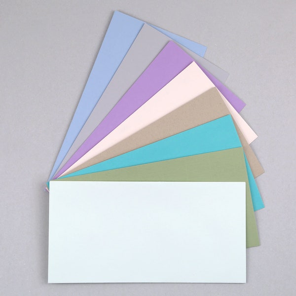 Briefumschlag DIN Lang, Farbige Umschläge, selbstklebend, Artoz, 1001 Serie