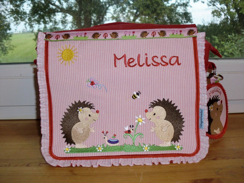 Kindergartentasche,Kinderrucksack Igel Bild 1