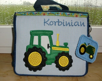 Kindergartentasche,Kinderrucksack Traktor