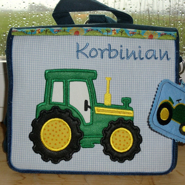 Kindergartentasche,Kinderrucksack Traktor