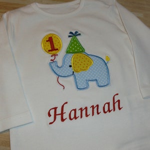 Birthday Shirt Elephant image 4