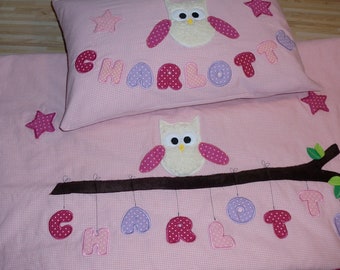 Baby Blanket & Pillow Set Owl