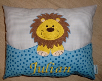 Baby pillow, children's pillow named "Lion"