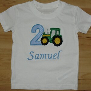 Birthday Shirt Tractor, Trecker image 2