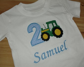 Geburtstagsshirt Traktor, Trecker