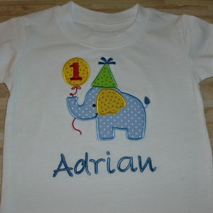 Birthday Shirt Elephant image 2