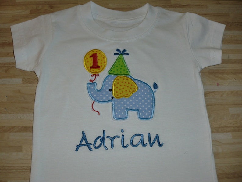 Birthday Shirt Elephant image 2