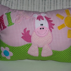 Cuddle pillow, children's pillow "horse"