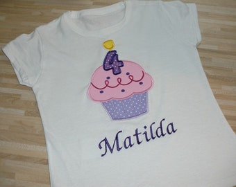 Birthday shirt, first birthday muffin