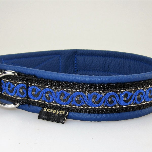 Hundehalsband Merlin, blau