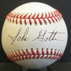 John Gotti Replica Signed  1990&#39;s Baseball *New Deign for 2019*