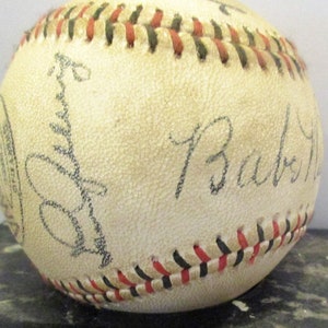 NEW DESIGN FOR 2022 Babe Ruth & Lou Gehrig Replica Autographed 1934 Tour of Japan Baseball