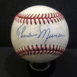 Thurman Munson Replica 1970er Autogramm Baseball