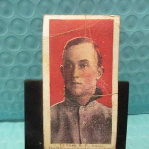 1/1  Ty Cobb Reproduction 1911 E103 Williams Caramel Baseball Card  Stocking Stuffer