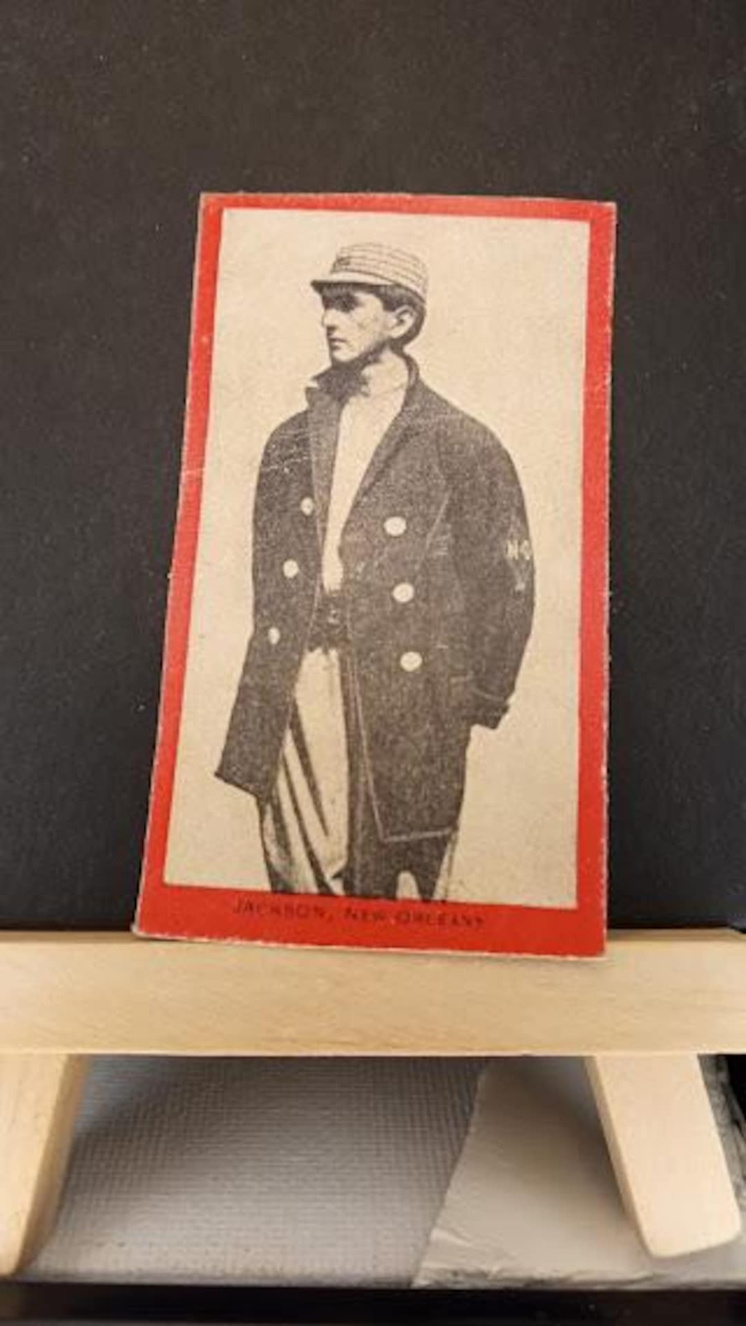 1/1 Joe Jackson Reproduction 1910 T210 Baseball Card Stocking Stuffer ...