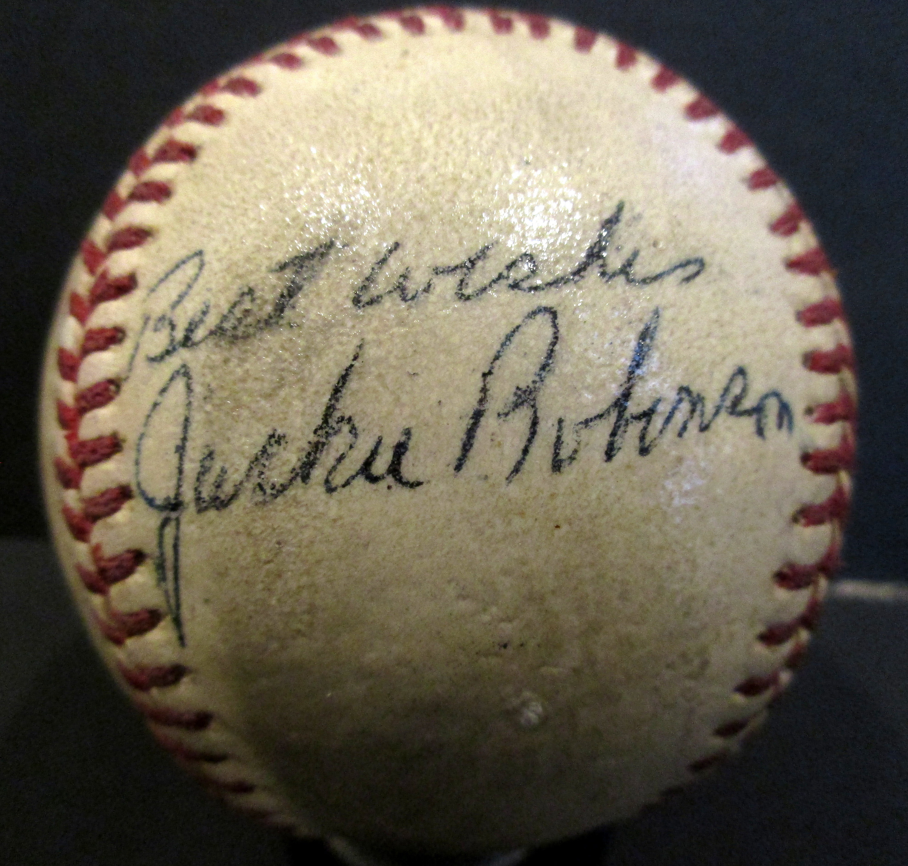 Jackie Robinson Replica Autographed 1950's Baseball - Etsy
