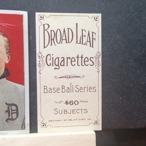 Ty Cobb (Broad Leaf) 1909 T206 Reproduction Baseball Card Stocking Stuffer