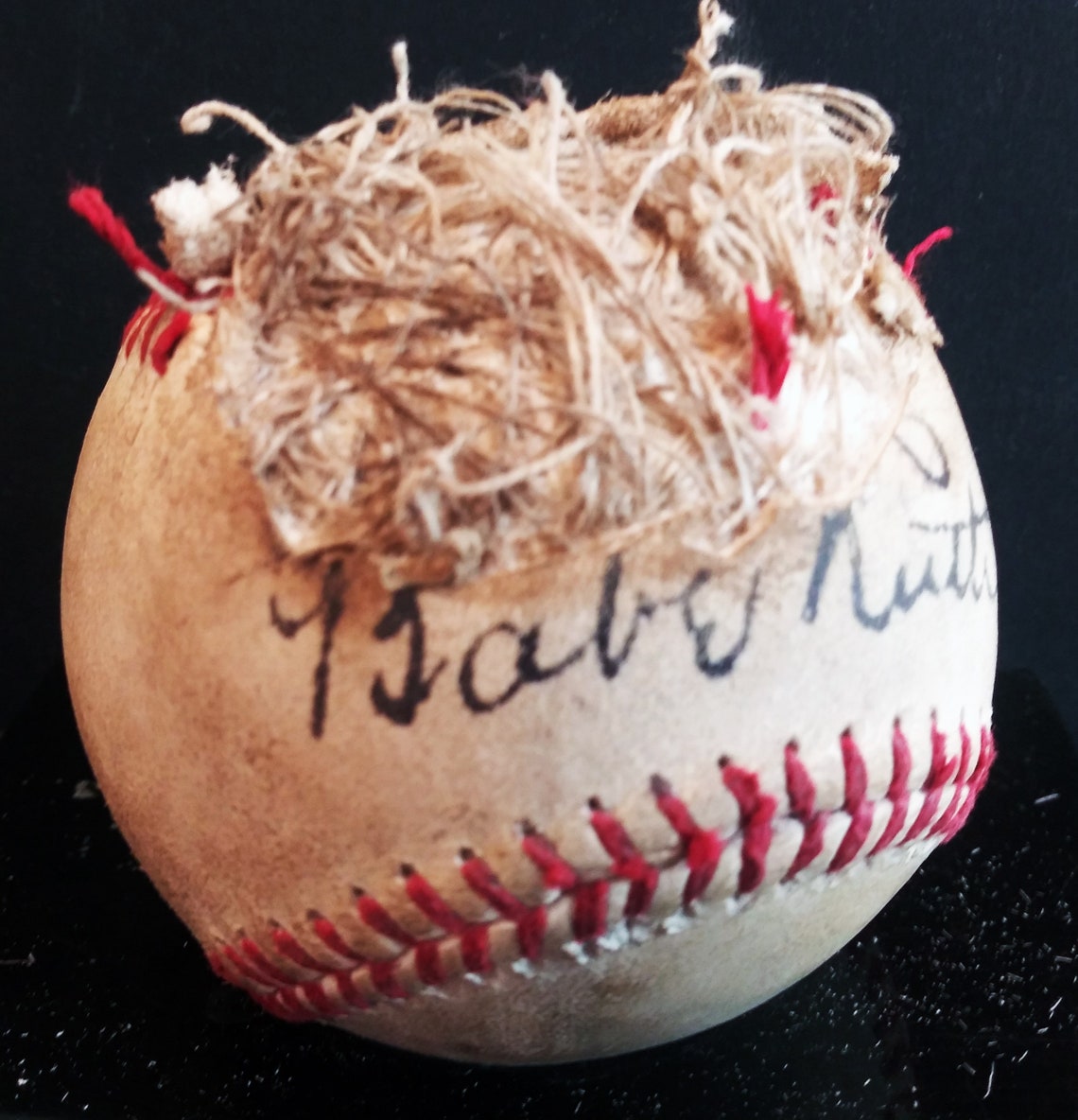 The Sandlot Babe Ruth Replica Autographed Baseball Chewed on by the ...