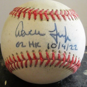 NEW DESIGN  STYLE # 5  Aaron Judge Replica Autographed Baseball