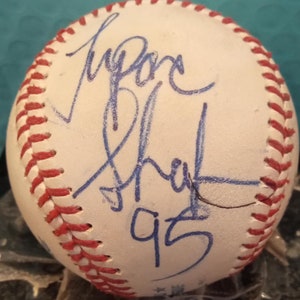 NEW DESIGN FOR 2022* Tupac Shakur Autographed 1995 Baseball