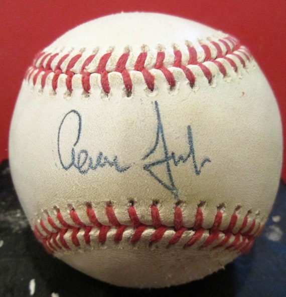 正規品！アーロンジャッジ　直筆サインボール MLB ホログラム 正規品！ヤンキース ジャッジ 直筆サイン ボール MLB ホログラム