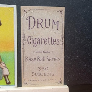Tarjeta de béisbol de reproducción T206 de Ty Cobb (batería) de 1909