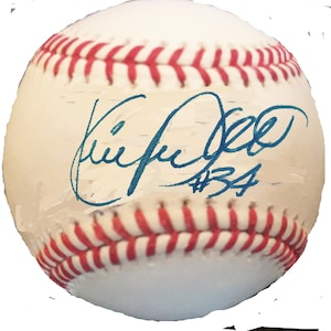 NEW DESIGN Kirby Puckett Replica Autographed Baseball