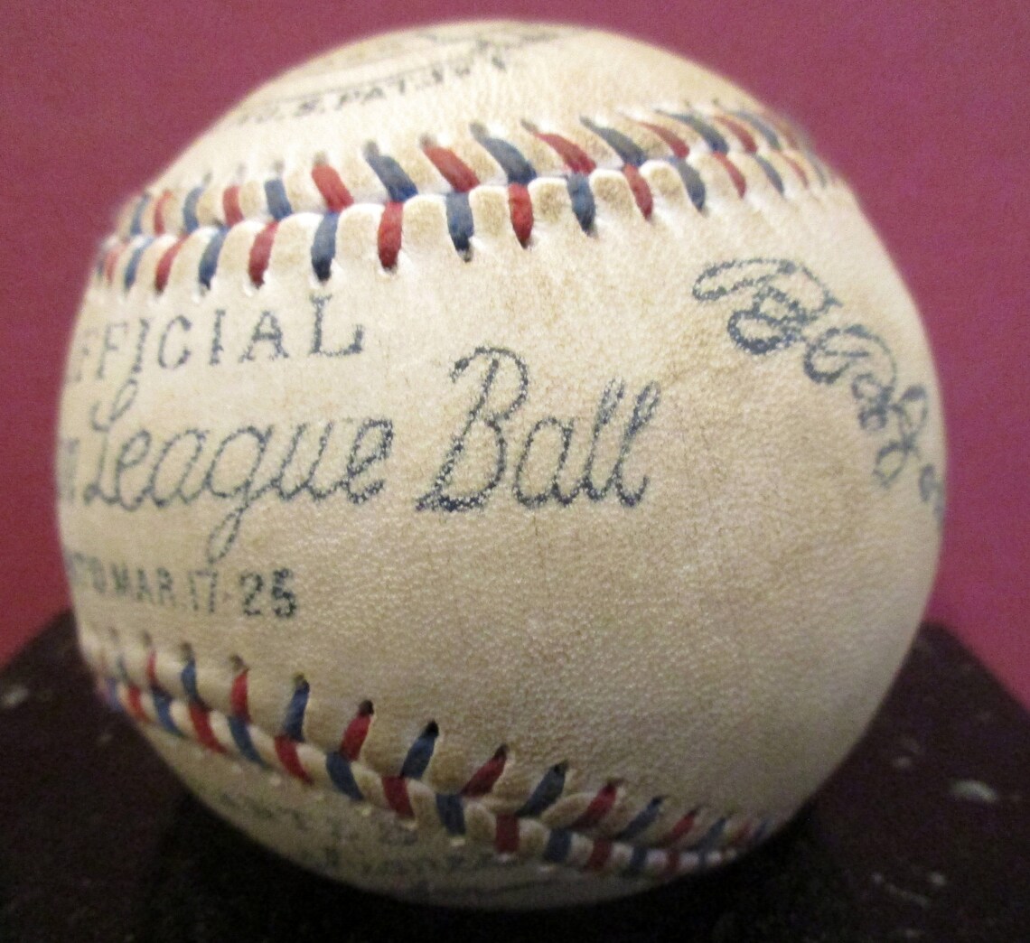 Babe Ruth Replica 1927 Autographed Baseball NEW DESIGN FOR | Etsy