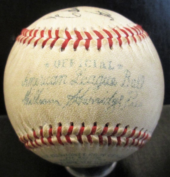 エディ・ゲーデル レプリカ サイン入り 1951 野球ボール - Etsy 日本