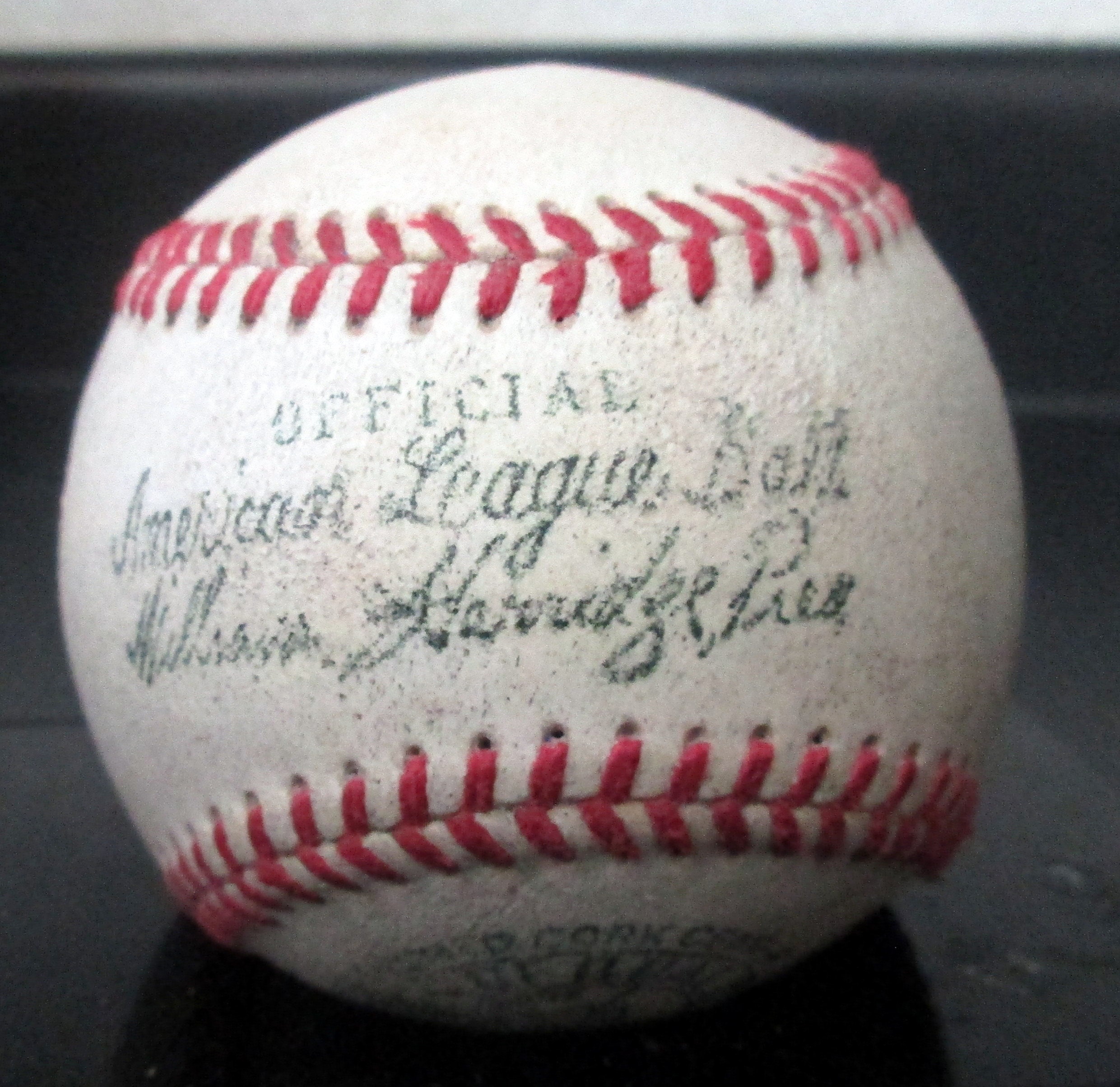 Babe Ruth Replica Autographed 1930's American League Baseball - Etsy