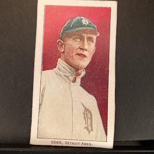 1/1  Ty Cobb Reproduction 1909 E95 Baseball Card  Stocking Stuffer