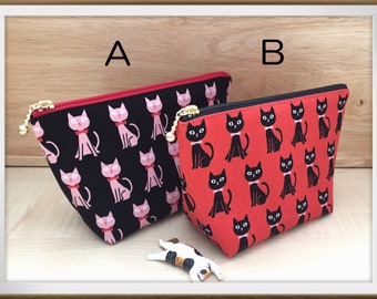 Katze Kulturbeutel,katze täschchen,Kosmetiktäschchen,Cosmetic Pouch,Makeup Bag,Cat pouch,Cat,kawaii,Katze Deutschland