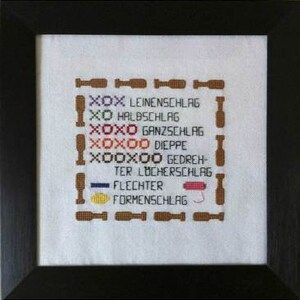 Gabarit de broderie : code couleur image 2